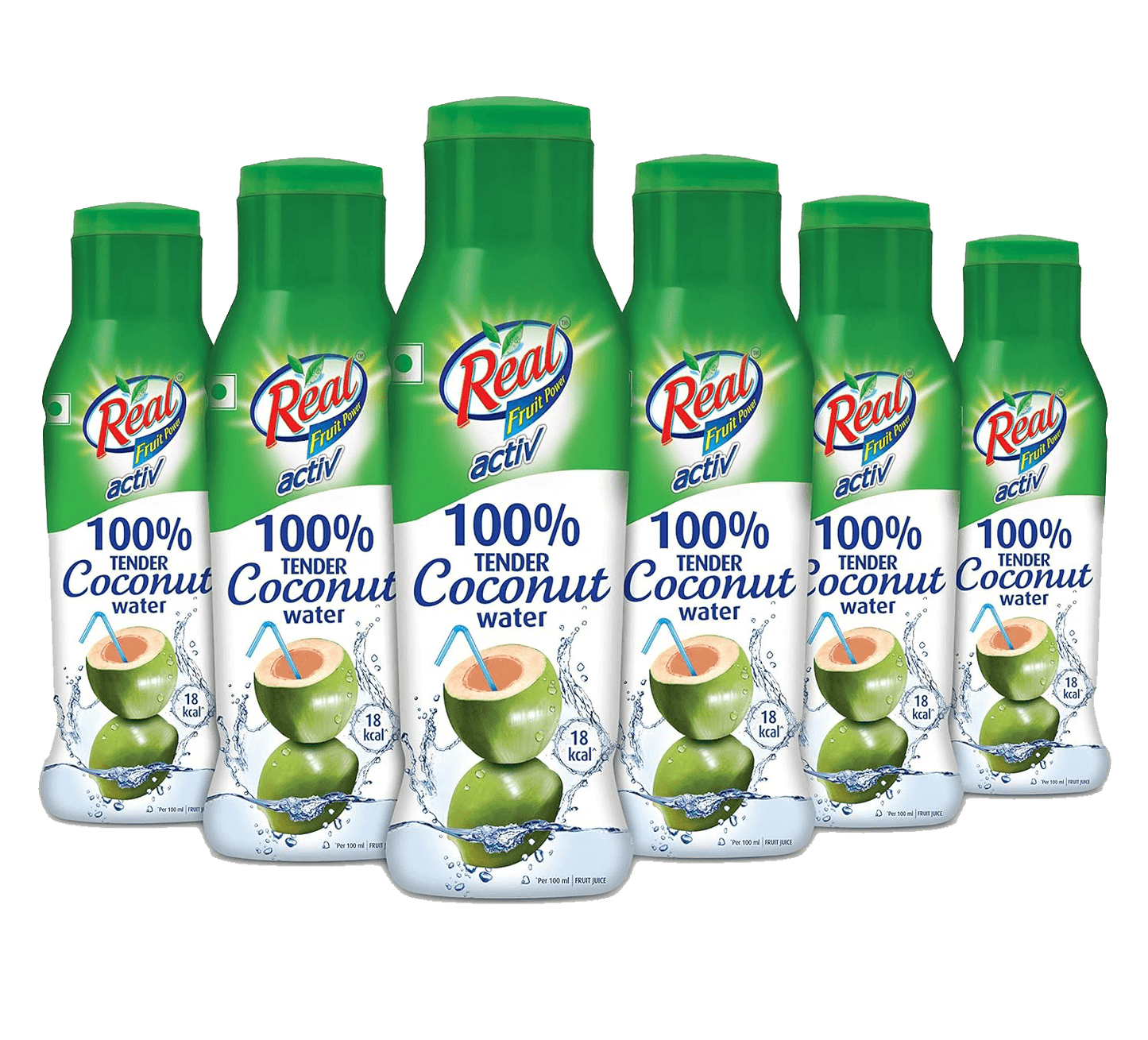 Real Activ Coconut Water (Pack of 6) - Daburshop