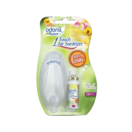 Odonil Nature 1 Touch Air Sanitizer Floral Bouquet - Daburshop