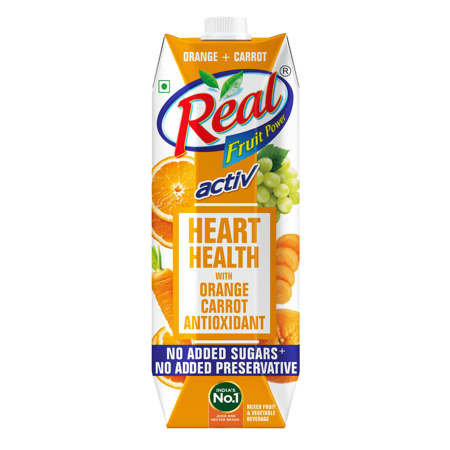 Real Activ Orange Carrot - Daburshop