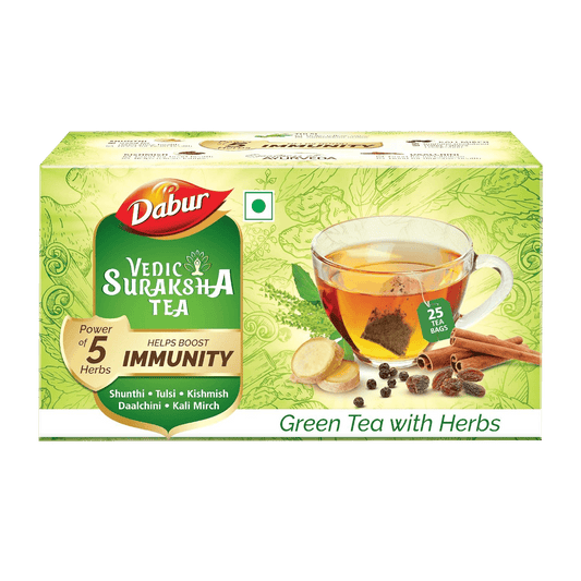 Dabur Vedic Suraksha Green Tea - Daburshop