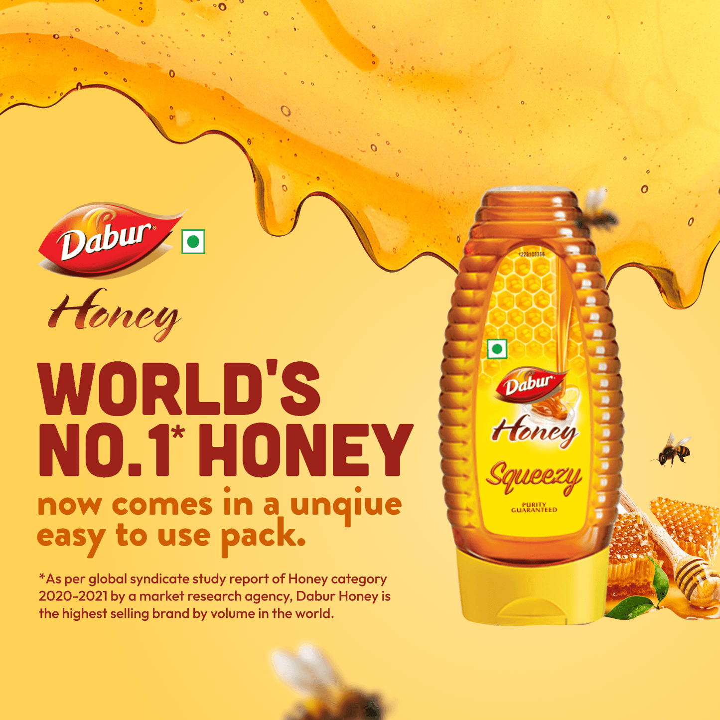 Dabur Honey Squeezy (Buy 1 Get 1 Free) - Daburshop