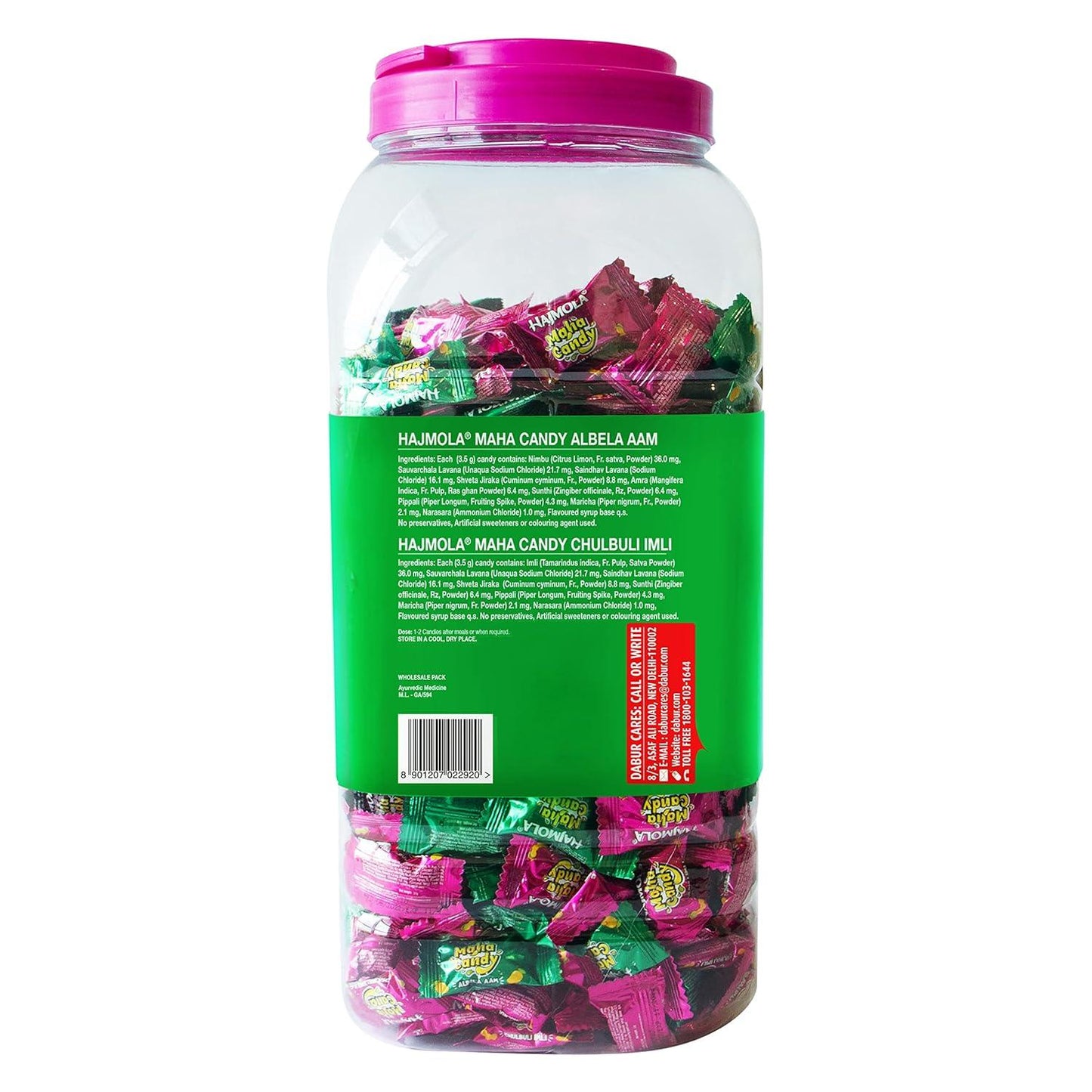 Hajmola Maha Candy Aam/Imli Jar - Daburshop