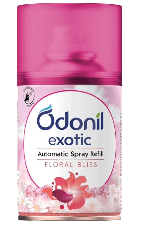 Odonil Exotic Automatic Spray with Floral Bliss Refill - Daburshop