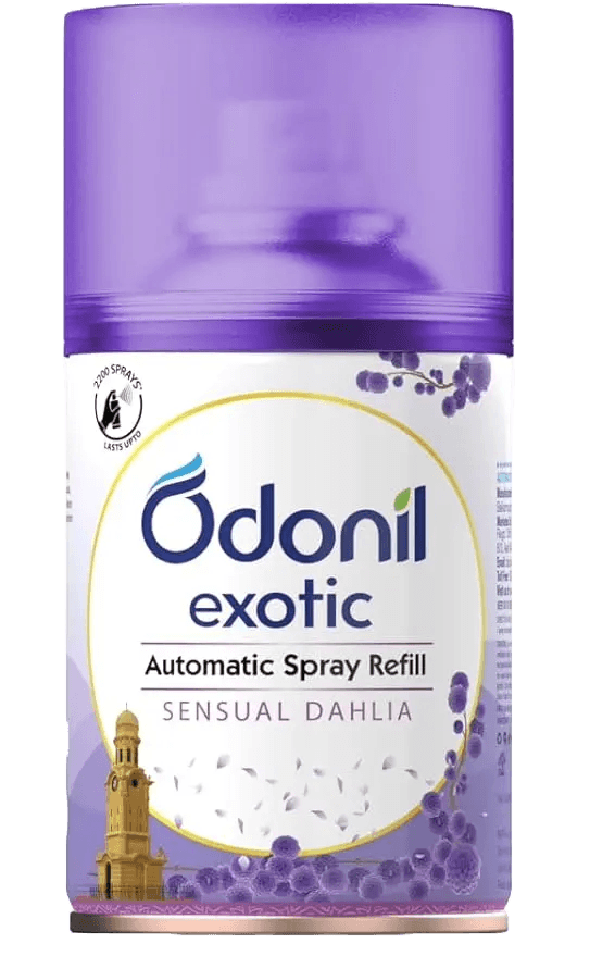 Odonil Exotic Automatic Spray with Sensual Dahlia Refill - Daburshop