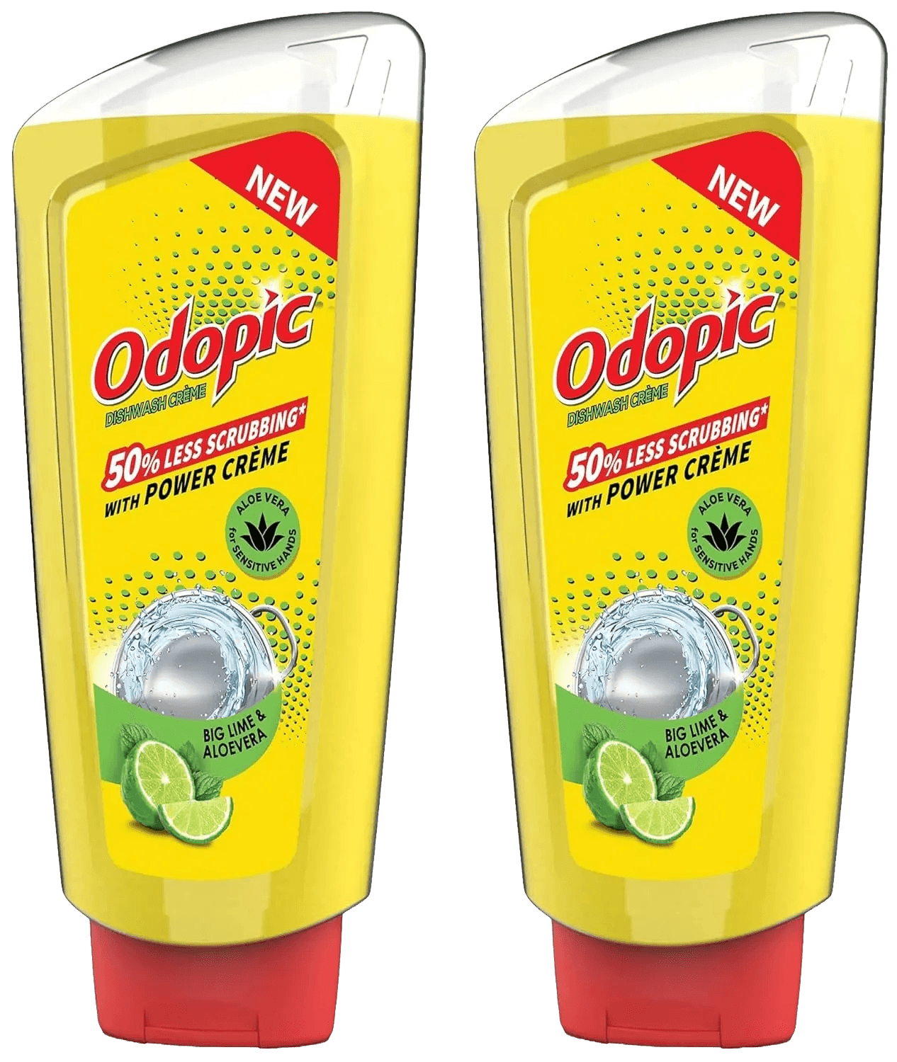 Odopic Dishwash Creme Big Lime & Aloe Vera - Daburshop