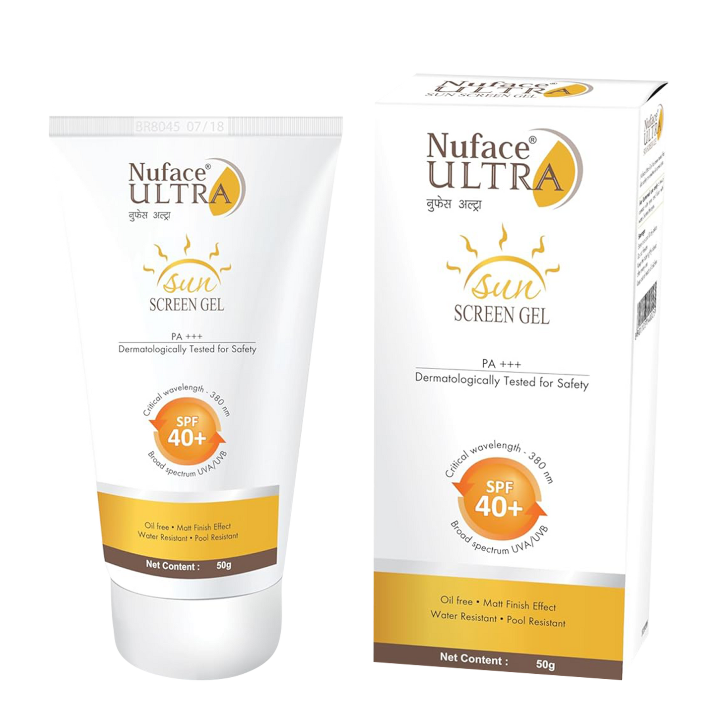 Nuface Ultra Sun Screen Gel