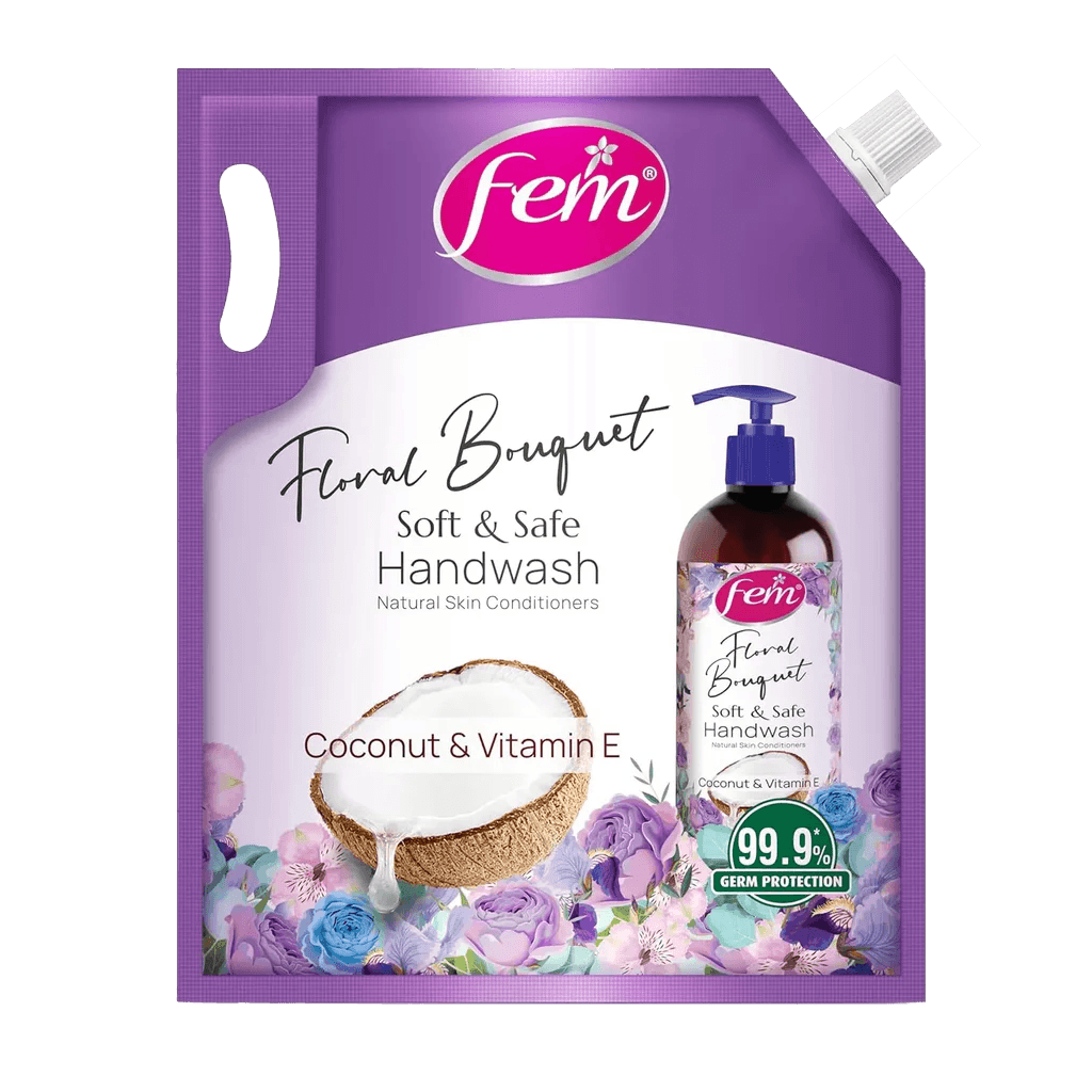 Fem Floral Bouqet Soft & Safe Handwash - Daburshop