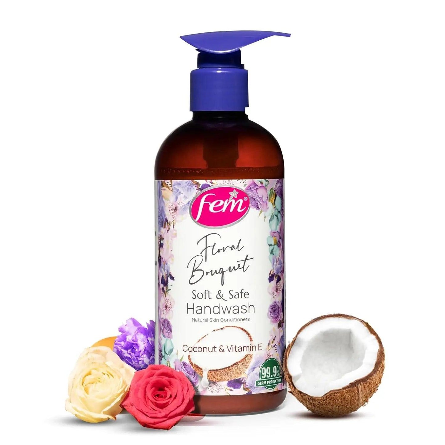 Fem Floral Bouqet Soft & Safe Handwash - Daburshop