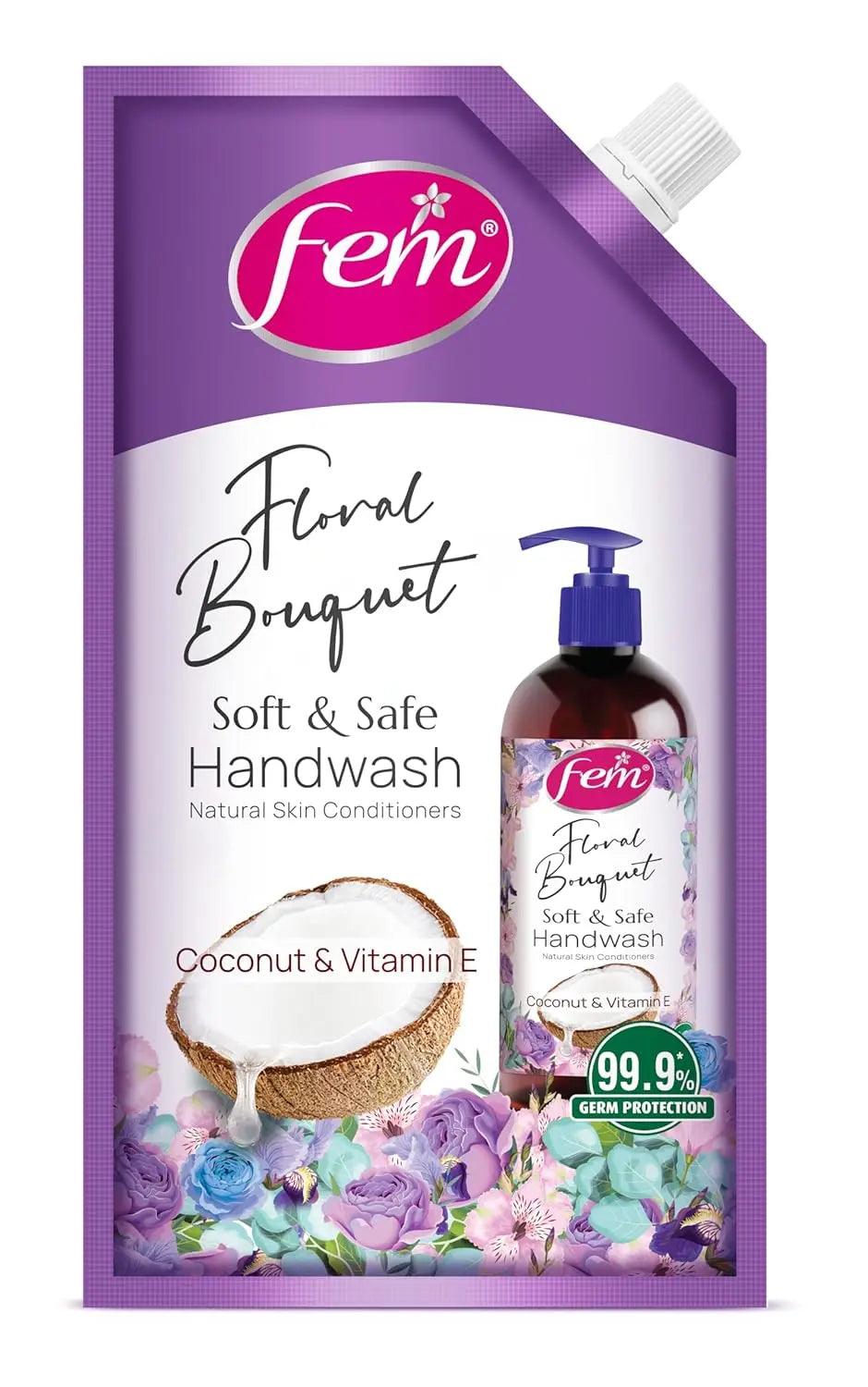 Fem Floral Bouqet Soft & Safe Handwash - Daburshop