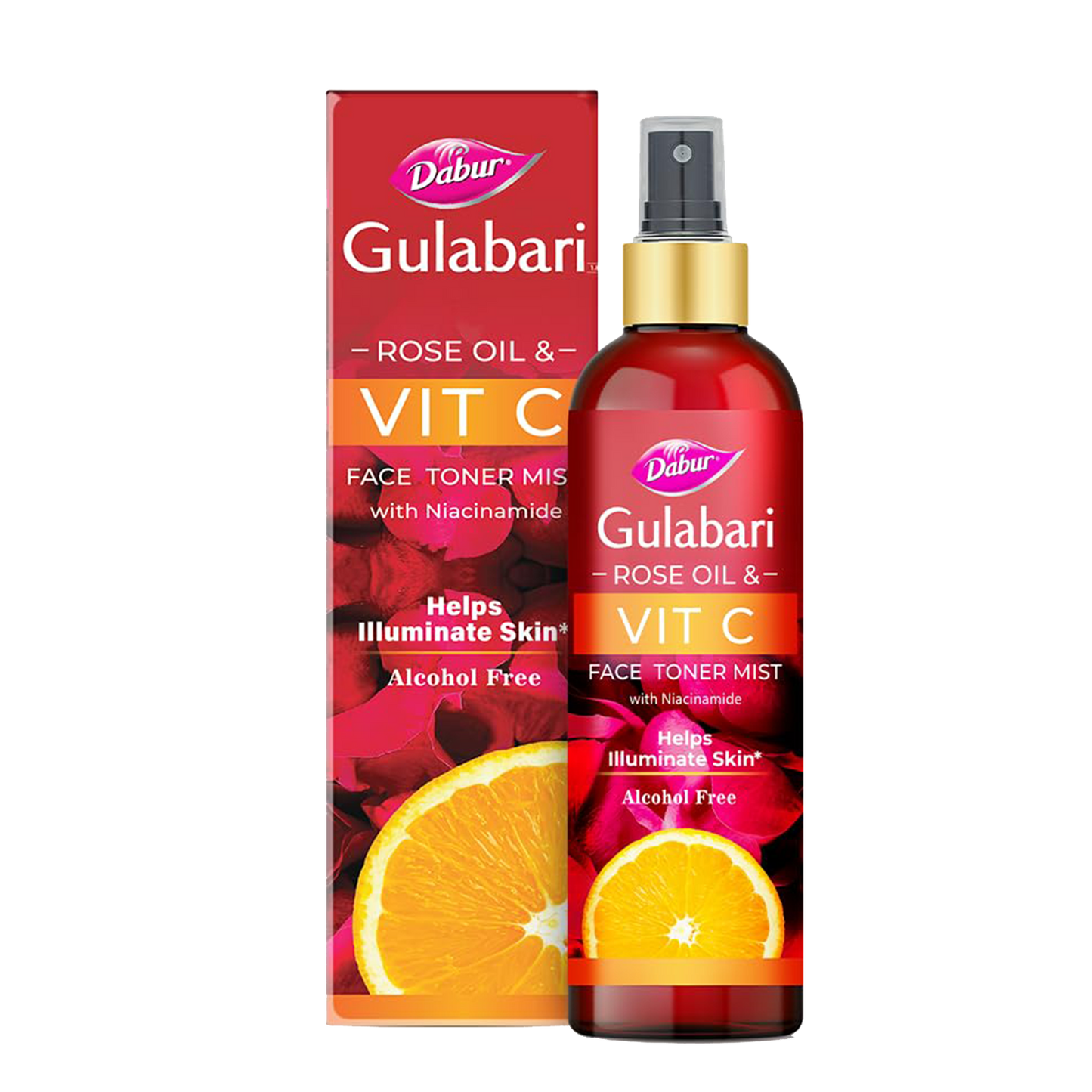 Dabur Gulabari Rose Oil & Vitamin C Face Toner Mist