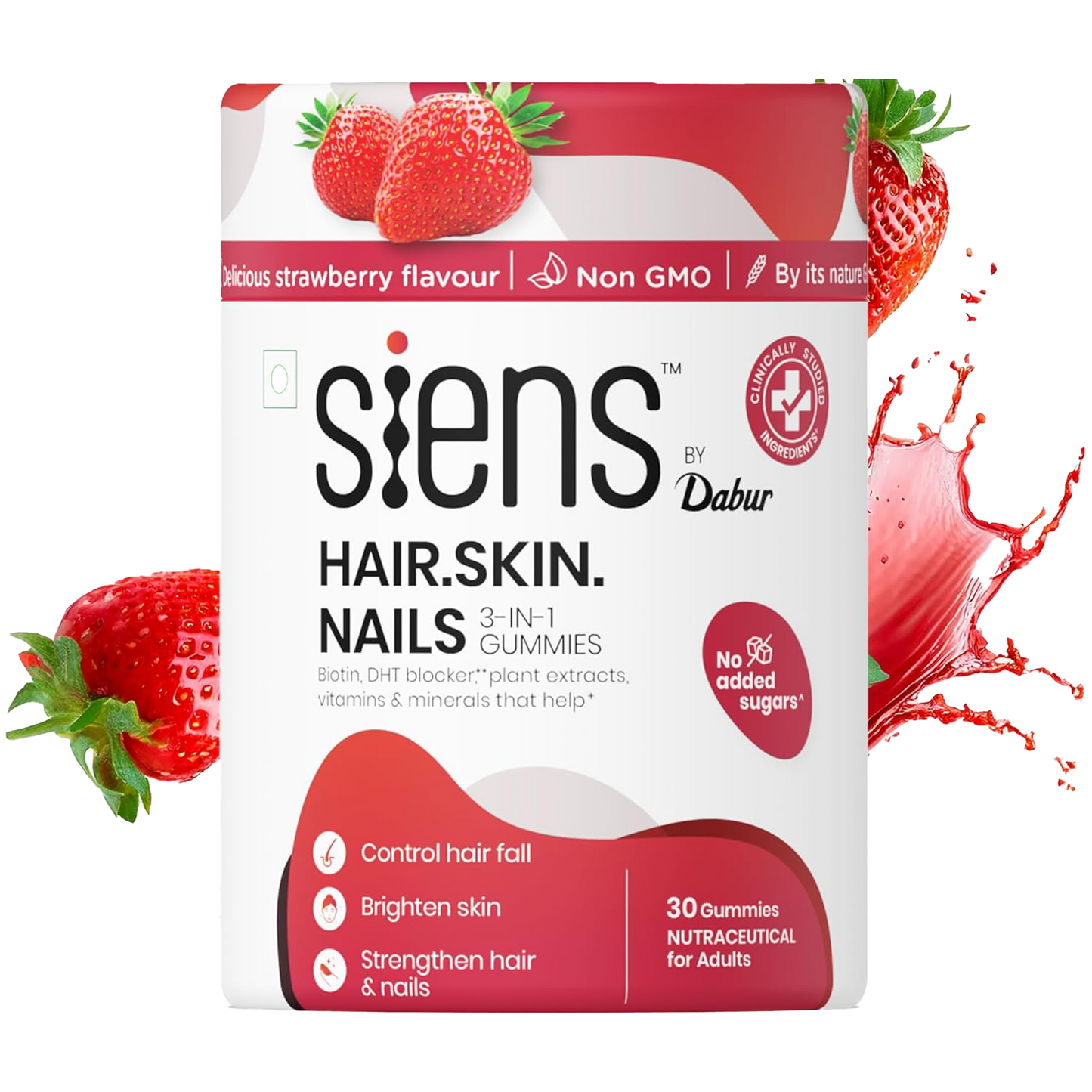 Siens by Dabur Hair Skin Nails 3-in-1 Gummies